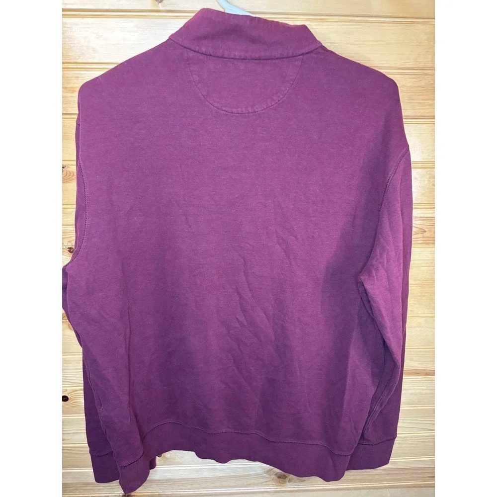 Polo Ralph Lauren Performance 1/4 Zip Wicking Pullover Men's Large‎ Maroon Golf
